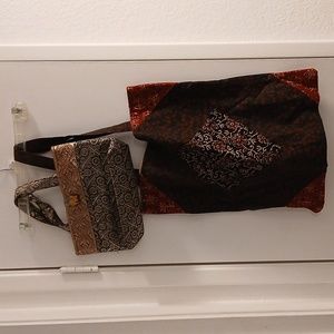 Fair Trade Women's Tote and Clutch